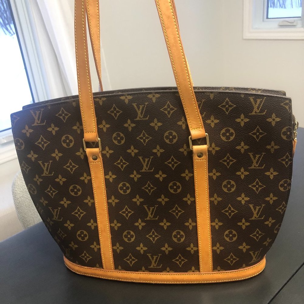 Authentic Louis Vuitton Babylone Handbag Monogram Canvas LV - Picture 1 of 16